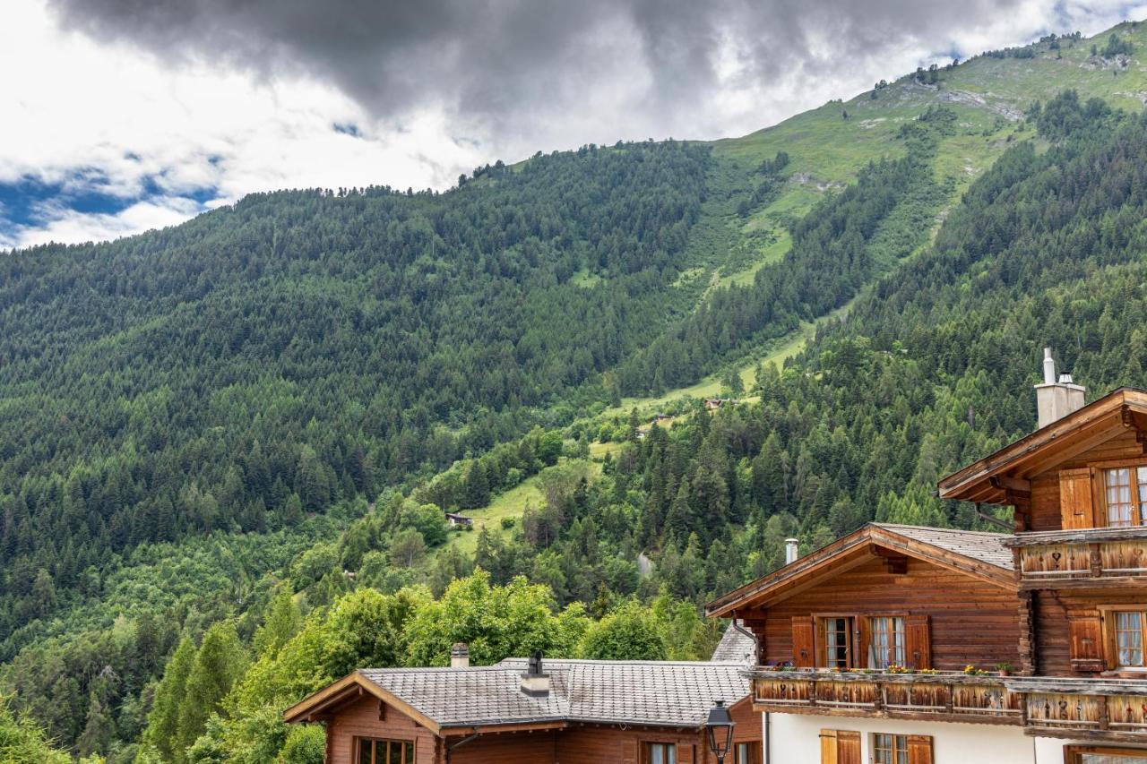 Le Vieux Valais Aparthotel Ovronnaz Exterior foto