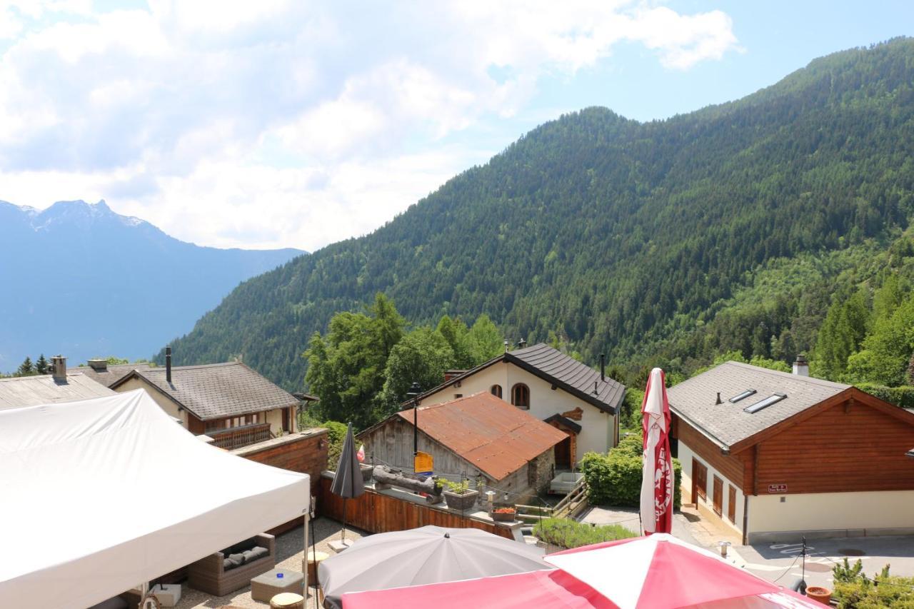 Le Vieux Valais Aparthotel Ovronnaz Exterior foto